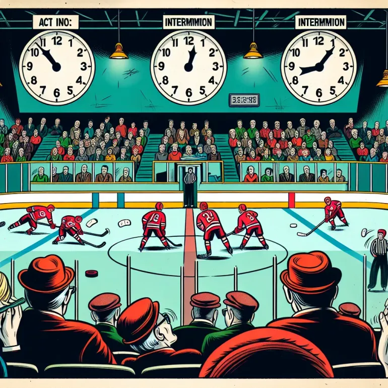 сколько длится матч в хоккее