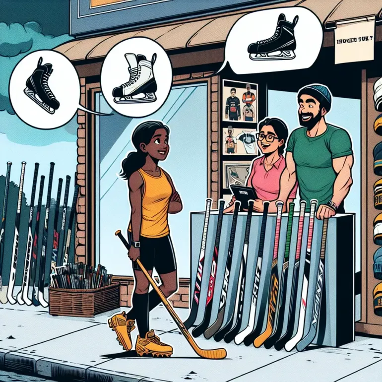 как подобрать клюшку для хоккея