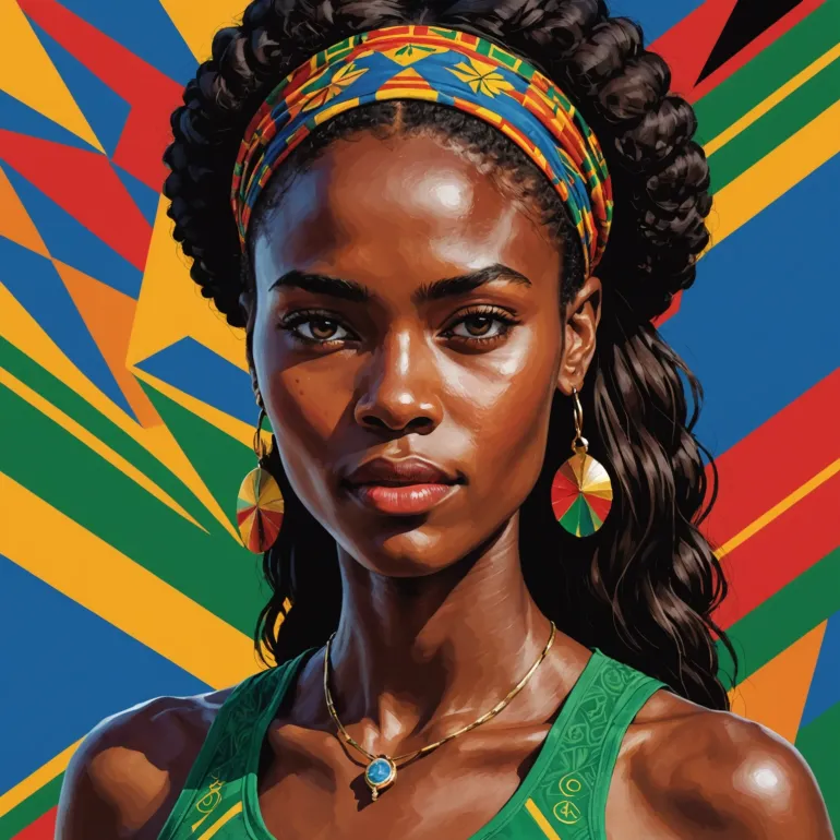 Русская африканка, бегунья-фотомодель — звезда Игр БРИКС