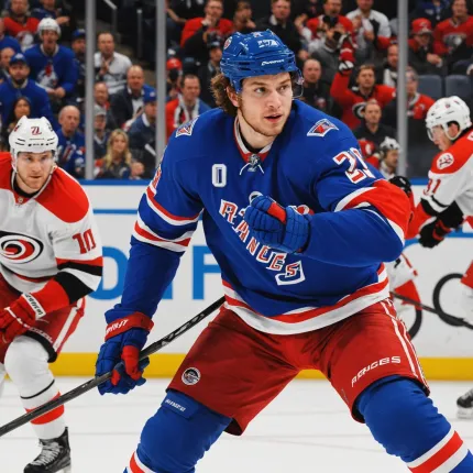 Гол с ассистом Панарина и 36 сейвов Шестеркина: как «Рейнджерс» одолели «Каролину»